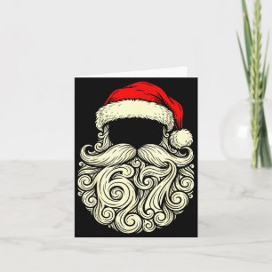 Santa 67 Hidden In Beard Christmas  Card