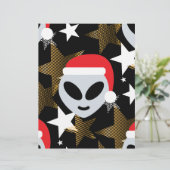 santa alien emoji (Standing Front)