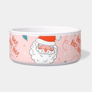 Santa all over print Joyful Greetings collection Bowl