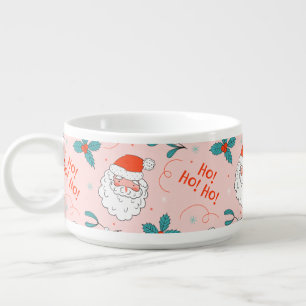 Santa all over print Joyful Greetings collection Bowl
