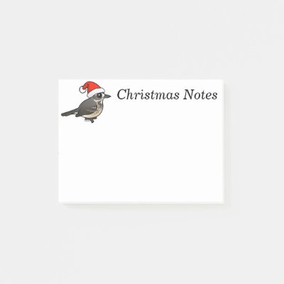 Santa American Pipit Post-it Notes