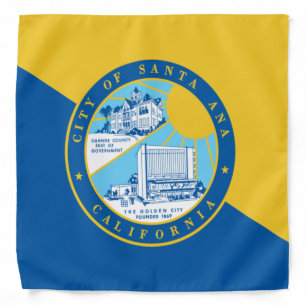 Santa Ana (California) City flag Bandana