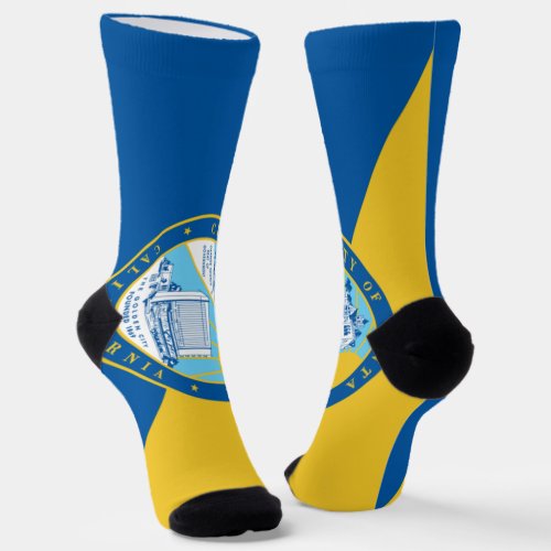 Santa Ana California city flag Socks