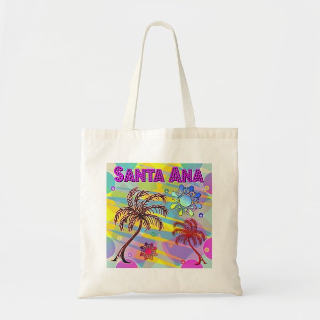 Santa Ana Happy and Hope Tote Bag (Front)