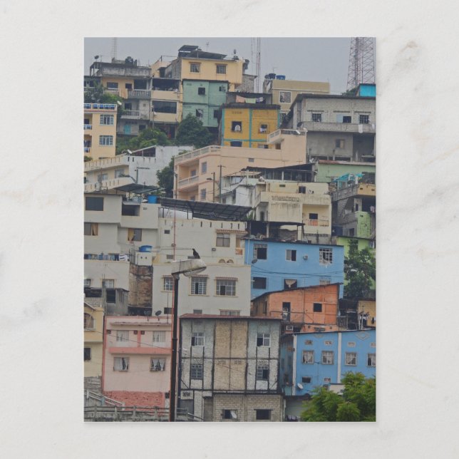 Santa Ana Hill - Guayaquil Ecuador Postcard (Front)