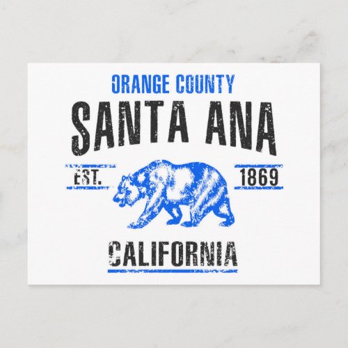 Santa Ana Holiday Postcard