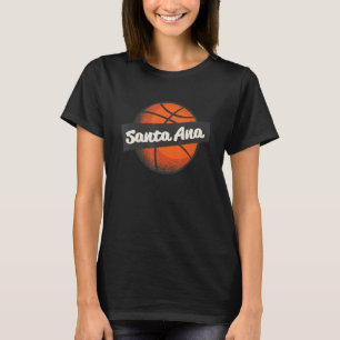 Santa Ana Hometown Basketball Player Sports T-Shirt