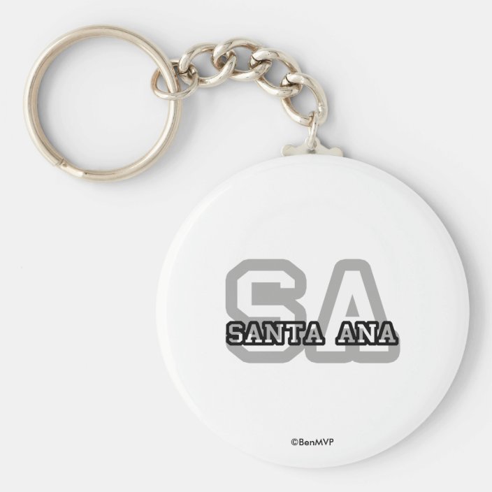 Santa Ana Keychain