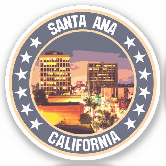 Santa Ana                                          Sticker (Front)