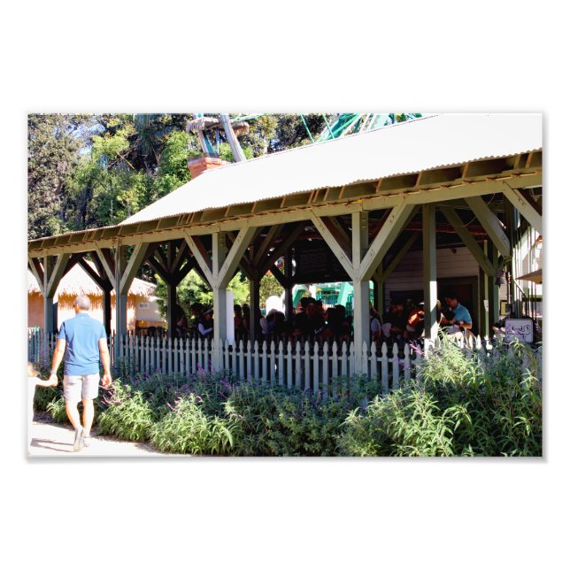 Santa Ana Zoo Photo Print (Front)
