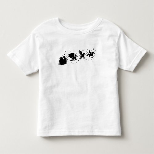 Santa and Animals Toddler T_shirt