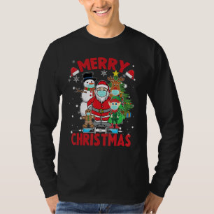 Santa And Friends  Merry Christmas T-Shirt