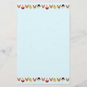 Santa and Friends Stationery