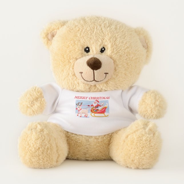santa and friends teddy bear (Front)
