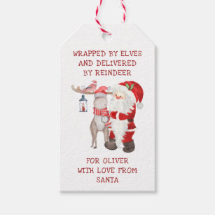 Christmas Kids Gift Tags & Gift Enclosures | Zazzle