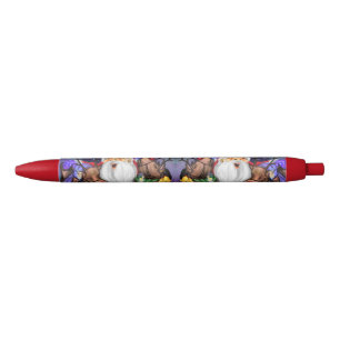 Santa and Reindeers Funny Christmas Pen