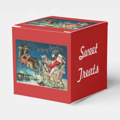 Santa and Sleigh Goodies Box