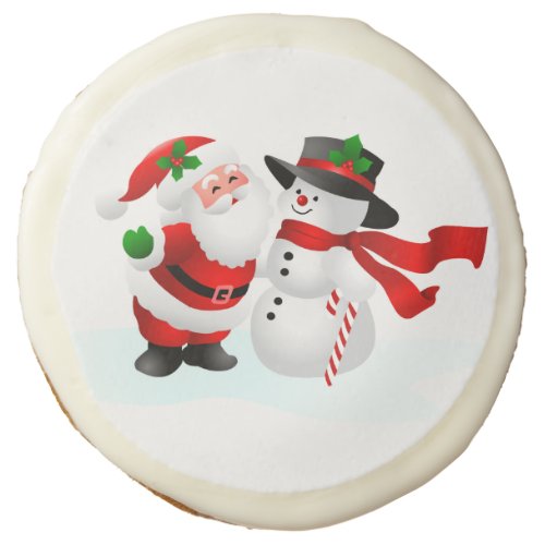 Santa And Snowman Christmas Cookies _ 35