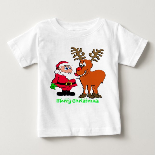 Santa and T-Shirts & Gifts (Front)