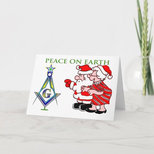 Santa and the Mrs Christmas Card