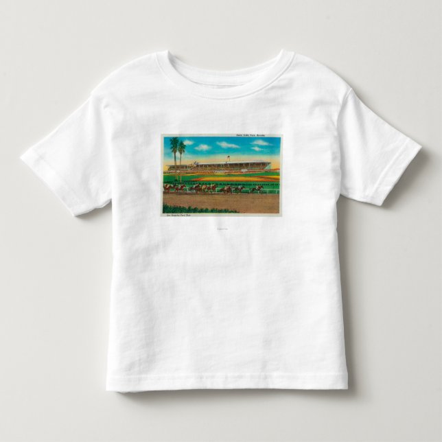Santa Anita Park Horse RacesArcadia, CA Toddler T-shirt (Front)