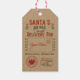 Santa Approved Gift Tags