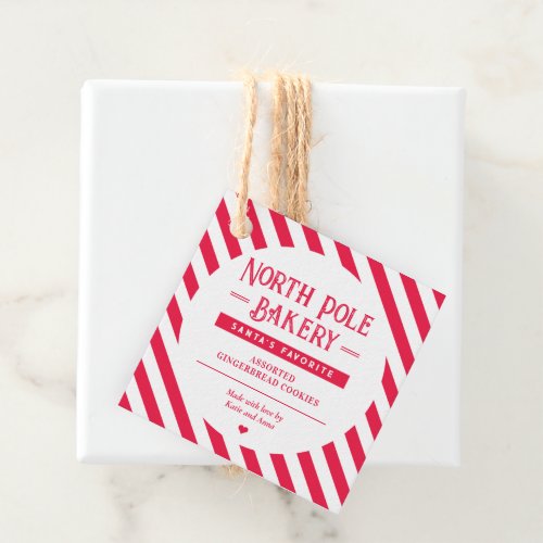 Santa Approved Homemade Christmas Gift Label Tags