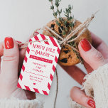 Santa Approved Homemade Christmas Gift Tags<br><div class="desc">These stylish gift tags add a wow factor to your gifts! Visit our website at www.berryberrysweet.com for more selections.</div>