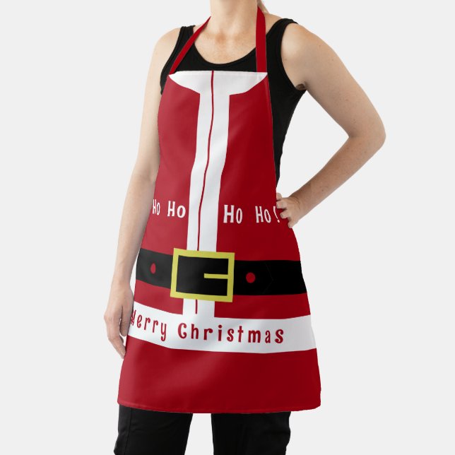 Santa Apron Funny Christmas Gift (Insitu)