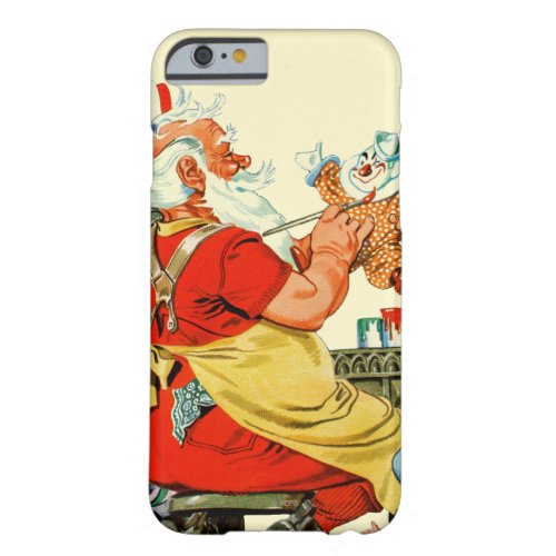 Santa at Work Barely There iPhone 6 Case