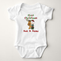 1st christmas baby grow