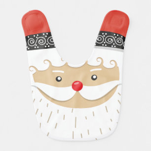 Santa Baby Bib