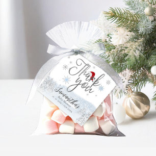 Santa Baby Boy Christmas Thank You Favor Tags
