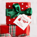 Santa Baby Christmas Baby Shower Favor Tags<br><div class="desc">Celebrate the joy of the holiday season with the Santa Baby Christmas baby shower! These charming favor tags feature a clothesline adorned with adorable Santa-inspired baby clothes and a personalized message on the back. These tags will be to display with your favors.</div>