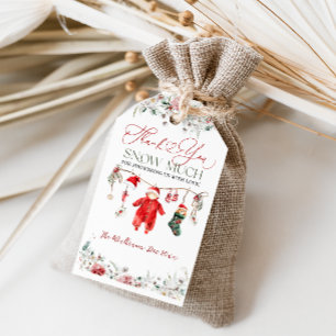Santa Baby Christmas Baby Shower Gender Neutral Gift Tags
