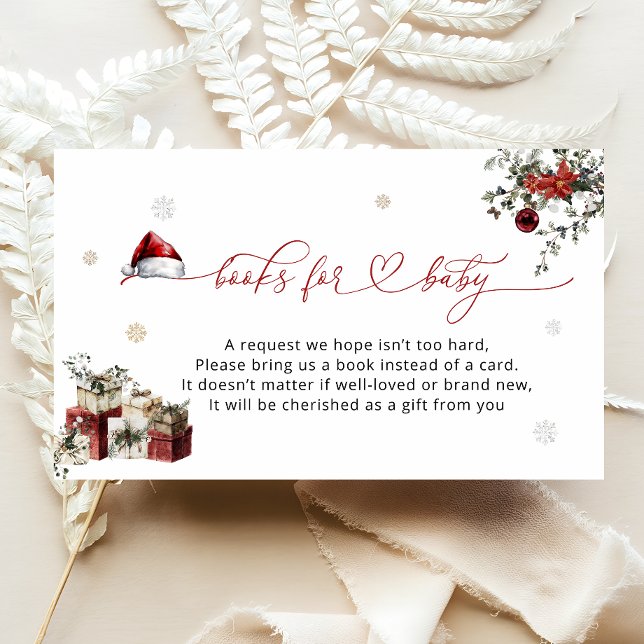 Santa Baby Christmas Books for Baby Enclosure Card (Creator Uploaded)