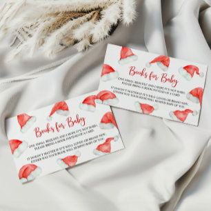 Santa Baby Christmas Books for Baby Enclosure Card