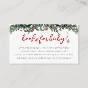 Santa Baby Clothesline Books for Baby Cards