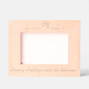 Santa Baby Engraved Frames