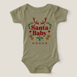 Santa baby infant t-shirt
