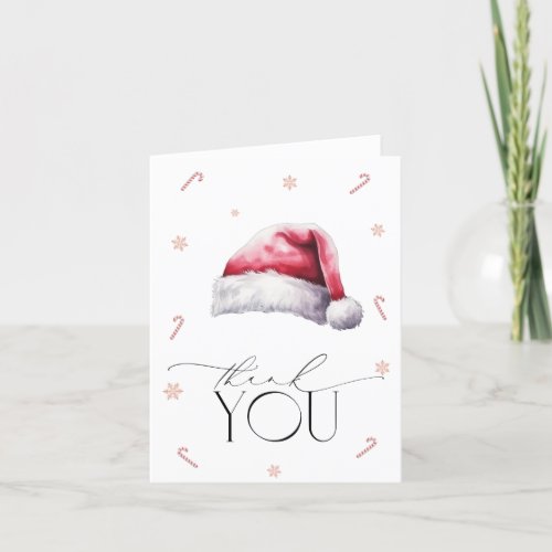 Santa Baby Shower Thank You Card