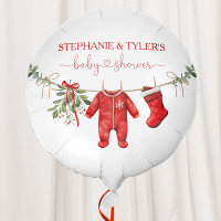 Santa Baby Winter Christmas Baby Shower