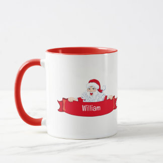 Santa Banner Christmas Combo Mug