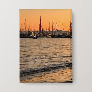 Santa Barbara at Sunset Button