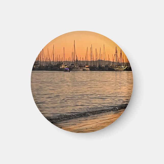 Santa Barbara at Sunset Magnet (Front)