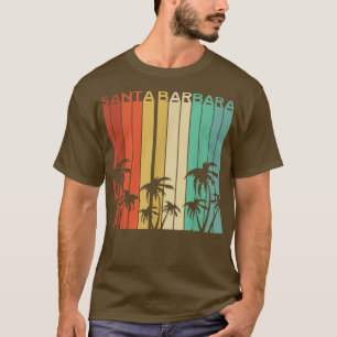 Santa Barbara Beach California Surf Vintage Cali I T-Shirt