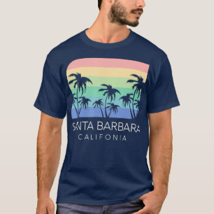 Santa Barbara Beach California Surf Vintage Cali T-Shirt