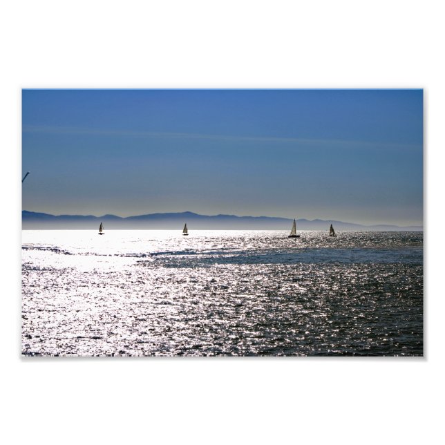 Santa Barbara, CA Photo Print (Front)