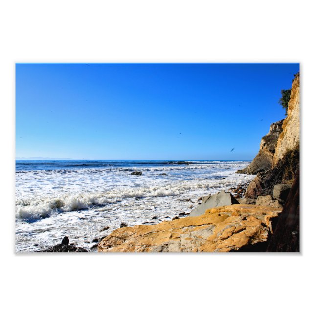 Santa Barbara, CA Photo Print (Front)