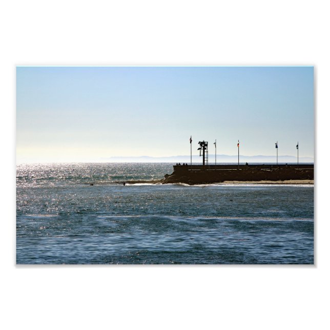 Santa Barbara, CA Photo Print (Front)